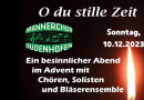 O du stille Zeit I Konzert am 10.12.2023 I Männerchor Dudenhofen